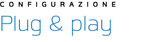 CONFIGURAZIONE Plug & play